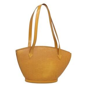 LOUIS VUITTON Epi Saint Jacques Poignees Long Bag Yellow M52339